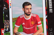Man United release 2021/22 home kit featuring new shirt sponsor