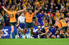 Wallabies overcome 5th-minute red card to seal series win over France