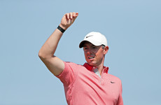 Rory McIlroy throws club in frustration after losing momentum on moving day