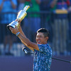 American Collin Morikawa seals thrilling two-shot victory on Open debut