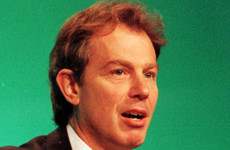 Tony Blair's 1997 Famine message was ghost-written by aides as he couldn't be contacted