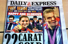 Wait, that's the other team! Papers print wrong Olympic photo