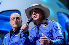 Bezos attracts criticism for thanking Amazon workers after space flight