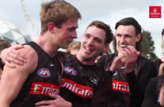 Watch: Magical moment as son-of-Derry-legend Tohill is awarded AFL debut for Collingwood
