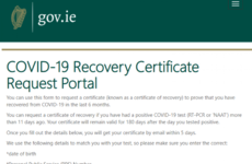Government changes URL for site to request Covid recovery cert after spelling error