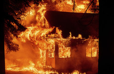 California homes destroyed as wildfires merge to pose new threat