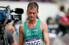 Cragg comes up short in 5,000m