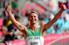 Thomas Barr advances to semi-finals of 400m hurdles