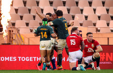 Brilliant second half from Boks takes Lions series into deciding third Test