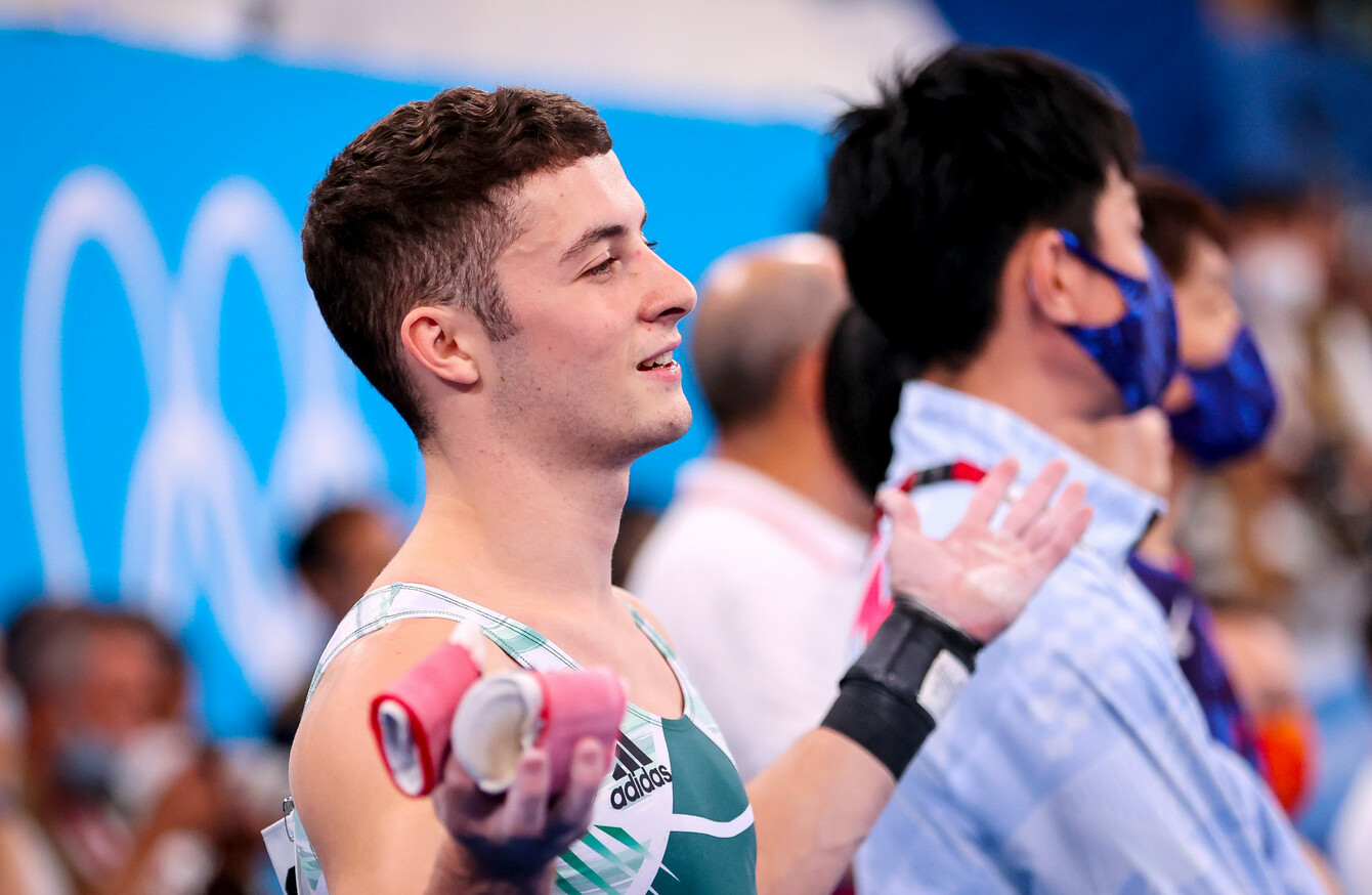 Devastation for Rhys McClenaghan as he misses out on medal in pommel horse final