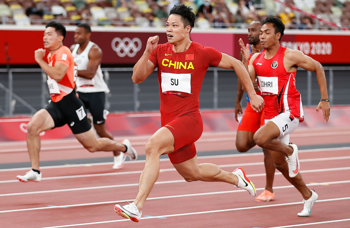 Bingtian runs Asian record to book 100m final spot while ...