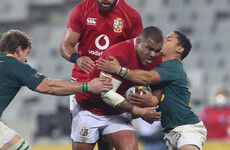 Lions prop Sinckler cited for biting during yesterday's defeat to the Boks