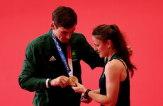'I would cut this medal in half for my sister because I know she deserves it as much as I do'