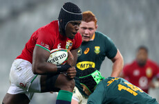 Itoje named Lions' player of the series after impressing against Boks