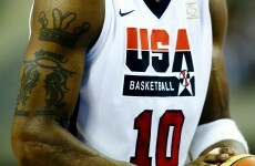 Ballin'... Kobe Bryant and the Dream Team challenged Olympic volunteers to a drinking game last night