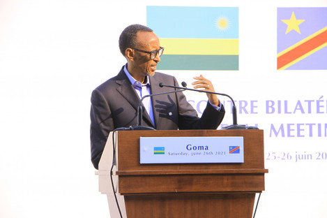 Rwandan President Paul Kagame (file pic).