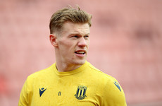 James McClean training with Stoke U23s and 'available to other clubs'