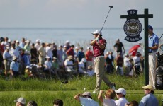 Rory McIlroy on the march at Kiawah Island