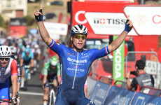 Jakobsen wins second Vuelta stage to continue miracle comeback