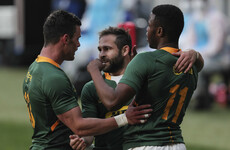 Pollard kicks South Africa top of Rugby Championship with win over Argentina