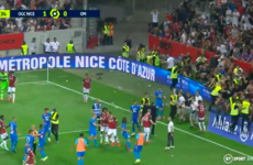 Nice-Marseille game abandoned after bottles thrown, pitch invasion