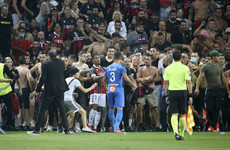 Police arrest man and order stand closure after Ligue 1 match abandoned