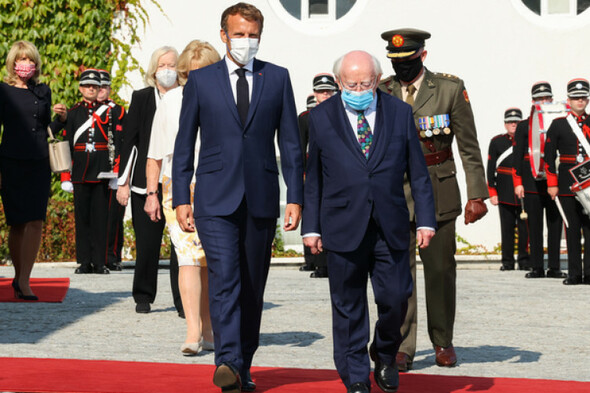 Emmanuel Macron to visit Dublin today for meetings with Taoiseach and President Higgins - Vimarsana News