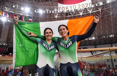 Dunlevy and McCrystal win silver medal in individual pursuit