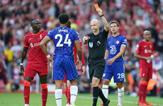 Liverpool forced to settle for a draw at home to 10-man Chelsea