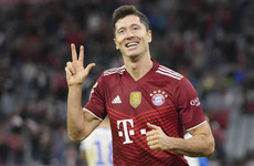 Lewandowski passes 300 mark for Bayern with hat-trick against Hertha Berlin