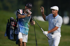 DeChambeau and Cantlay share three-shot lead at BMW Championship