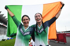 Superb Katie George Dunlevy and Eve McCrystal storm to time trial gold