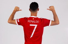 Cristiano Ronaldo to wear number seven shirt with Manchester United