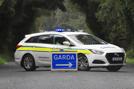 File photo of a Garda car in Limerick 