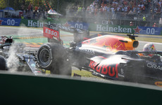 Daniel Ricciardo wins at Monza after Lewis Hamilton and Max Verstappen crash out