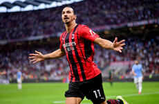 Ibrahimovic ruled out of Milan's Champions League return at Liverpool