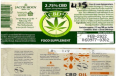 FSAI recalls food supplements due to unsafe levels of THC