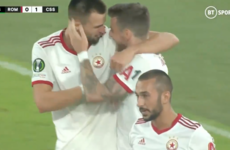 Dublin's Graham Carey rifles goal but CSKA Sofia suffer heavy defeat to Mourinho's Roma