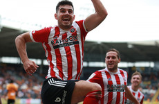 Two goals for Egan and two Hourihane assists as Sheffield United win in Championship