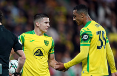 Tzolis scolded by Norwich City boss after swiping penalty from Idah