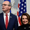 Coveney to discuss Northern Ireland and Brexit issues as he meets Pelosi in Washington