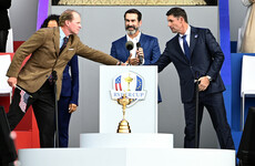 McIlroy paired with Poulter, up against Schauffele and Cantlay, in Friday foursomes