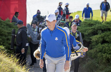 Rory McIlroy reduced to a spectator as Europe struggle in Ryder Cup