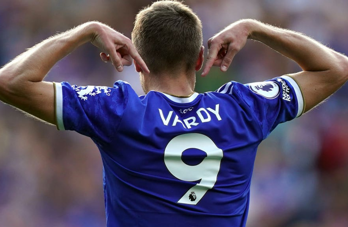Jamie Vardy scores own goal but fires double to rescue Leicester point
