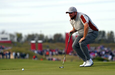 Lowry on fire but US in command against Europe in pursuit of Ryder Cup