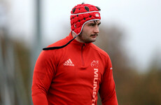 Promising back row returns to Munster training after rupturing Achilles