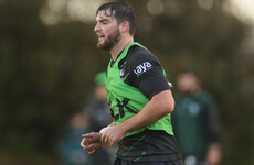 Connacht's Tom Daly energised by first taste of Ireland camp