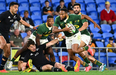 South Africa beat All Blacks in instant classic as sides swap lead four times in final minutes