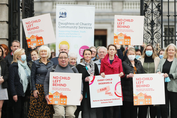 Childcare providers hold Dáil protest over children 'falling through the cracks' - Vimarsana News