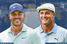 Koepka and DeChambeau to meet in head-to-head showdown next month